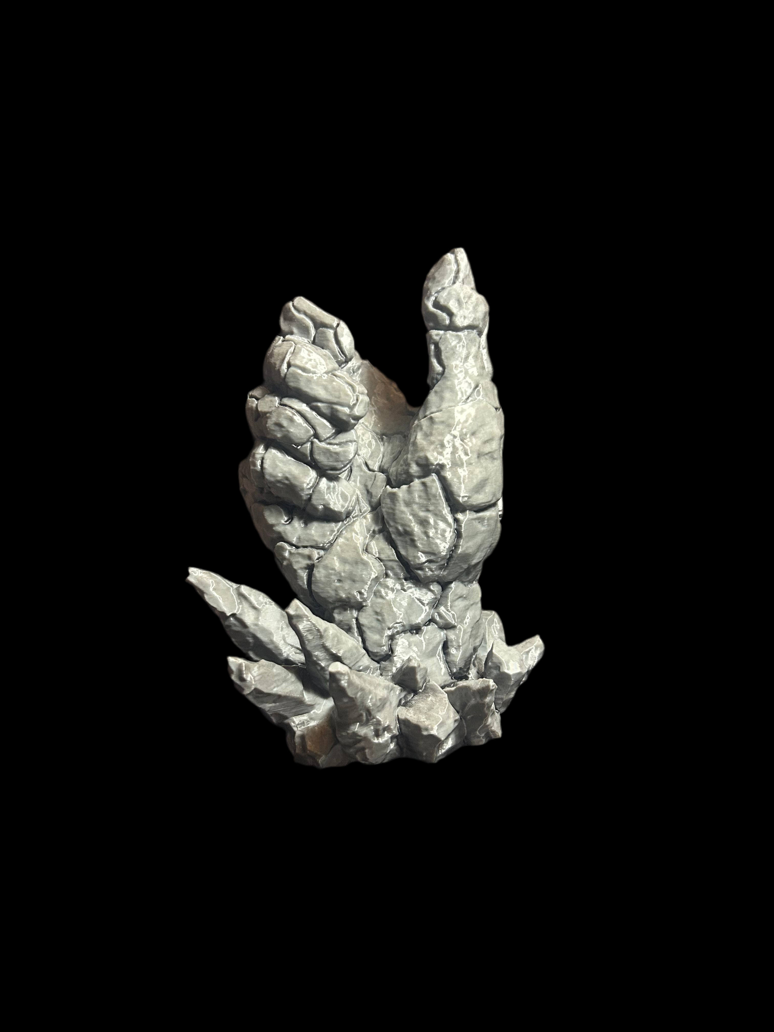 Rock Hand Controller Holder