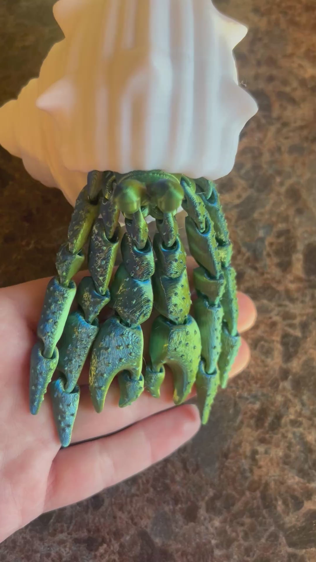 PYO Hermit Crab - Blue/Green